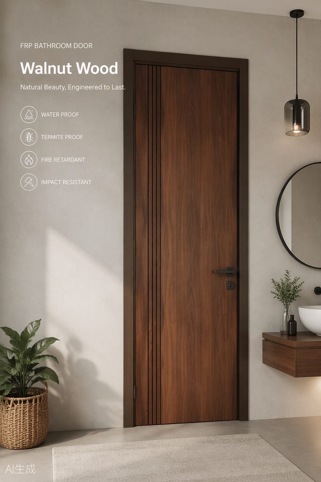 Fiber door